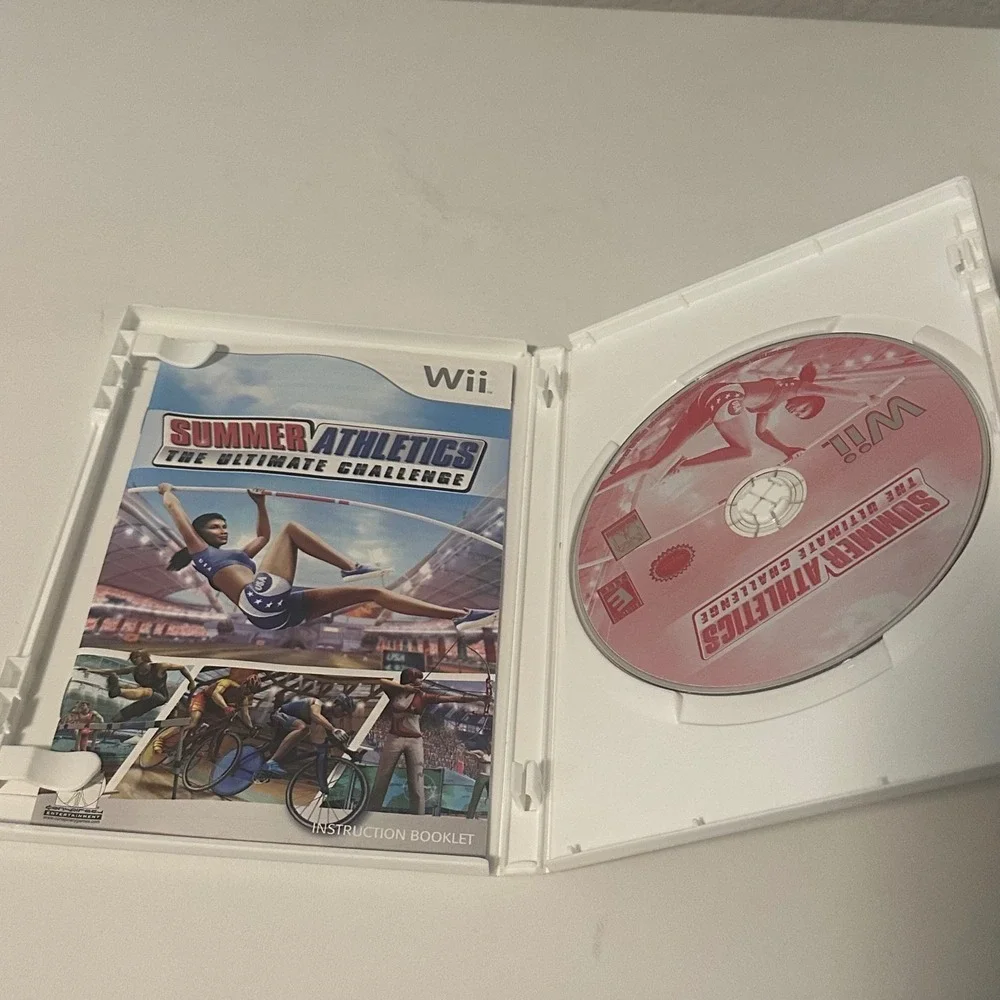 Wii Game Bundle: Summer Athletics- Ultimate Challenge‎ and Balloon Pop Games